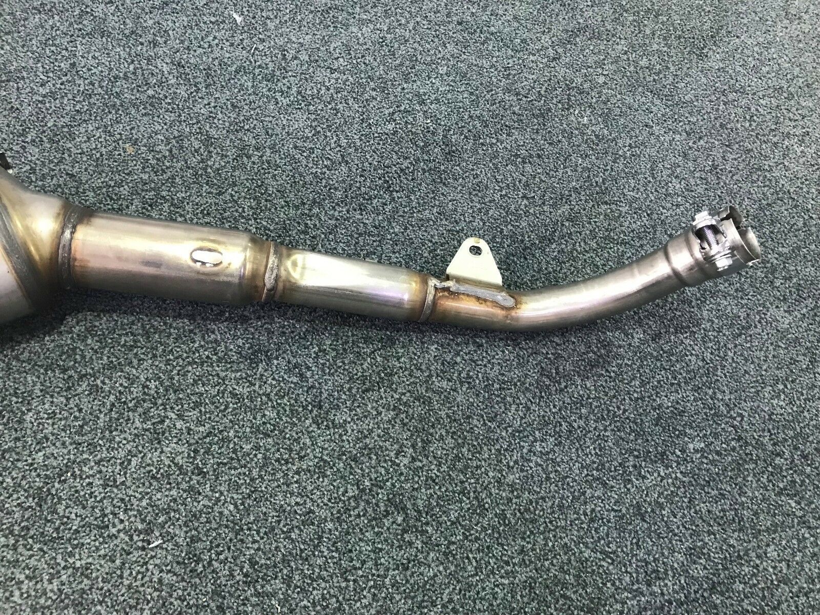 HONDA XL1000 VARADERO 03 -06 GENUINE LEFT EXHAUST SILENCER MUFFLER 18410-MBT-D20 - Image 5