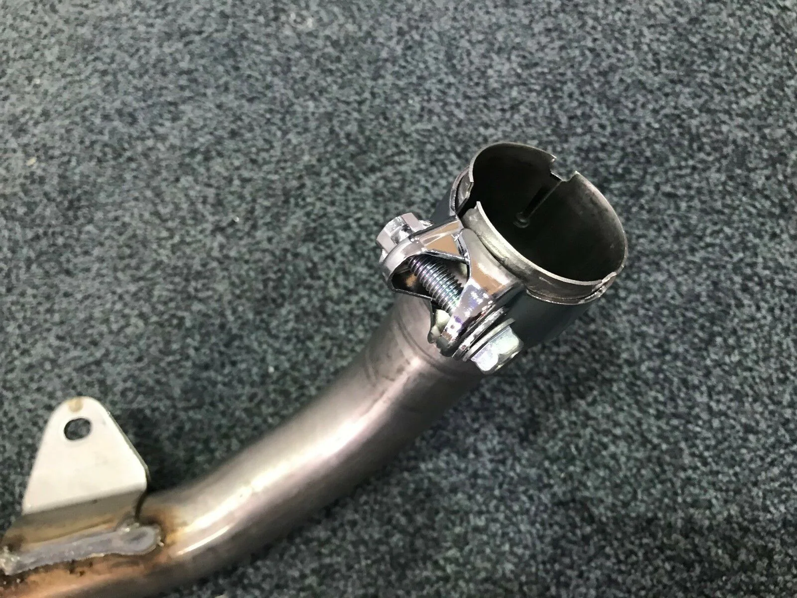 HONDA XL1000 VARADERO 03 -06 GENUINE LEFT EXHAUST SILENCER MUFFLER 18410-MBT-D20 - Image 6